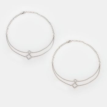 Lady Luck Anklets in 925 Silver
