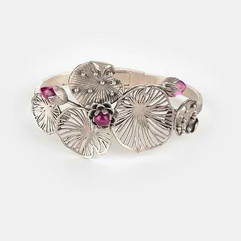 Oxidised Rise Above Abuse Bracelet in 925 Silver