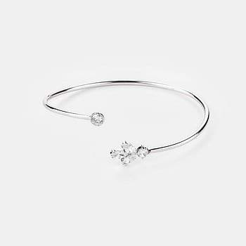 Walking on Air Leaf Bracelet in 925 Silver