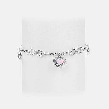 Bring in the Hugs Heart Bracelet in 925 Silver