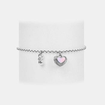 Bring in the Kindness Heart Bracelet in 925 Silver