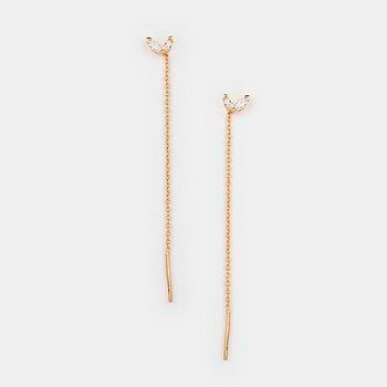 A New Leaf Earrings in Gold Plated 925 Silver