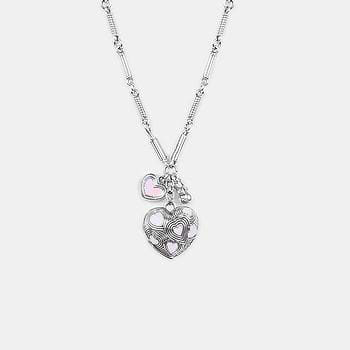 Bring in the Togetherness Heart Necklace in 925 Silver