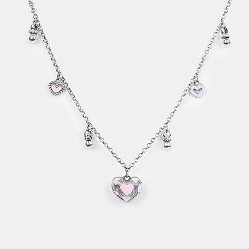 Bring in the Cheer Heart Necklace in 925 Silver