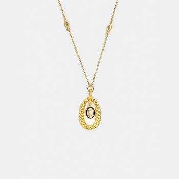 Queen of Great Ideas Necklace in Gold Plated 925 Silver