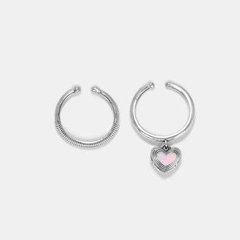 Bring in the Togetherness Heart Ring in 925 Silver