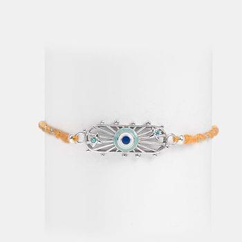 Timeless Tie 925 Silver Rakhi