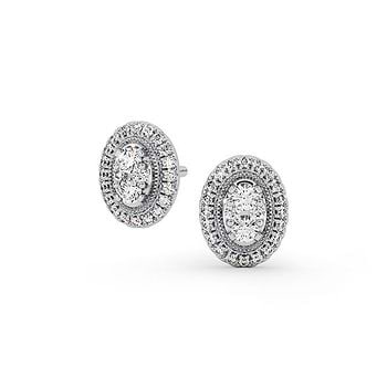Polaris Glow Diamond Stud Earrings