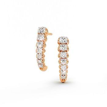 Aurora Dewfall Diamond Stud Earrings