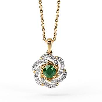 Blossom Gemstone Pendant