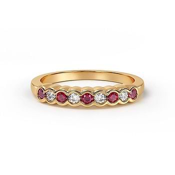 Blushing Radiance Gemstone Ring