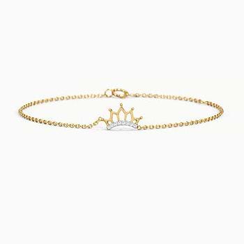 Amra Crown Kids' Diamond Bracelet