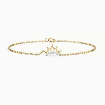 Amra Crown Kids' Diamond Bracelet