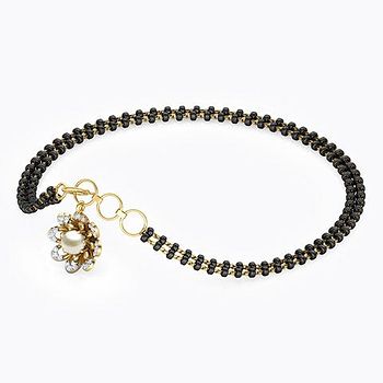 Saanvi Pearl Mangalsutra Bracelet