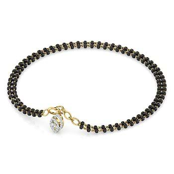 Shaila Diamond Mangalsutra Bracelet