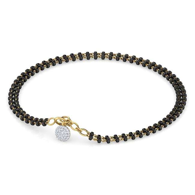 Shop Adya Diamond Mangalsutra Bracelet Online CaratLane US