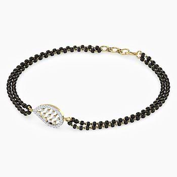 Misty Diamond Mangalsutra Bracelet