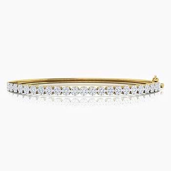 Elegant Cluster Diamond Bracelet