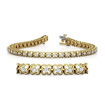 Caratlane tennis bracelet Clearance
