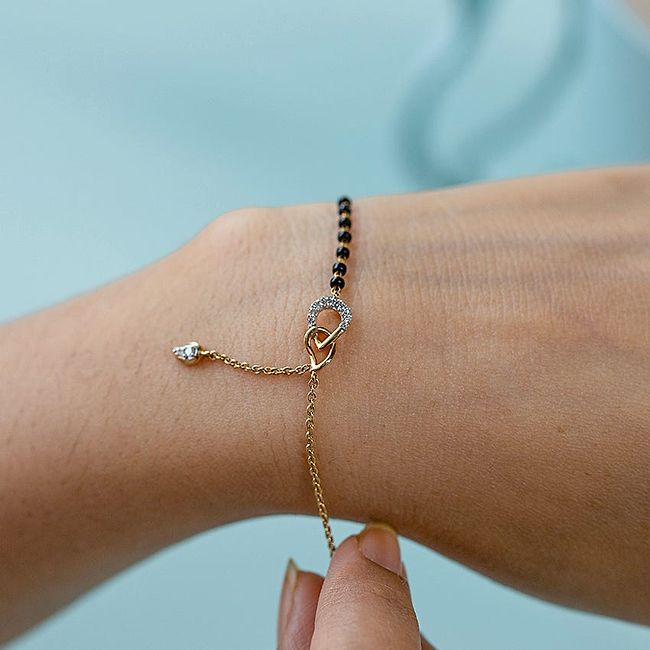 Tanishq mangalsutra bracelets hot sale