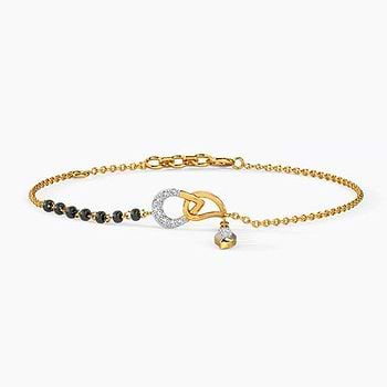 Jina Diamond Mangalsutra Bracelet