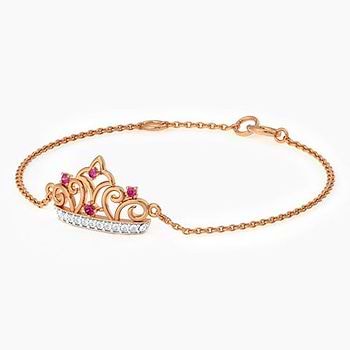 Tiara Kids' Gemstone Bracelet