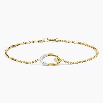 Ovate Pop Diamond Bracelet