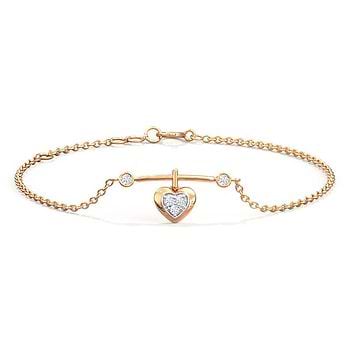 Heartbeat Diamond Bracelet