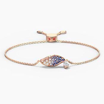 Azure Sway Gemstone Bracelet