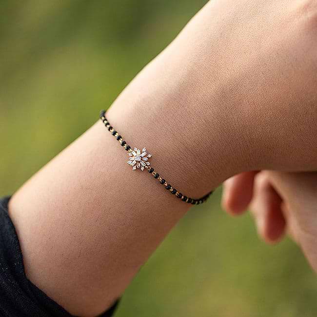 Mangalsutra bracelet tanishq sales