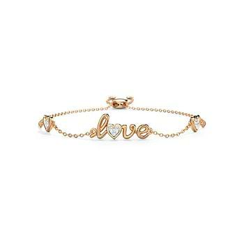 Adore Diamond Adjustable Bracelet