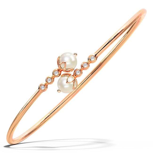 Shop Bejeweled Pearl Bracelet Online CaratLane US