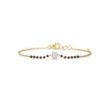 Anira Diamond Mangalsutra Bracelet