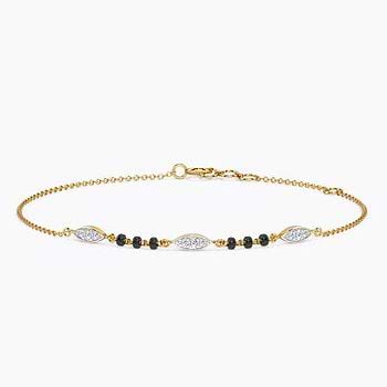 Stella Diamond Mangalsutra Bracelet