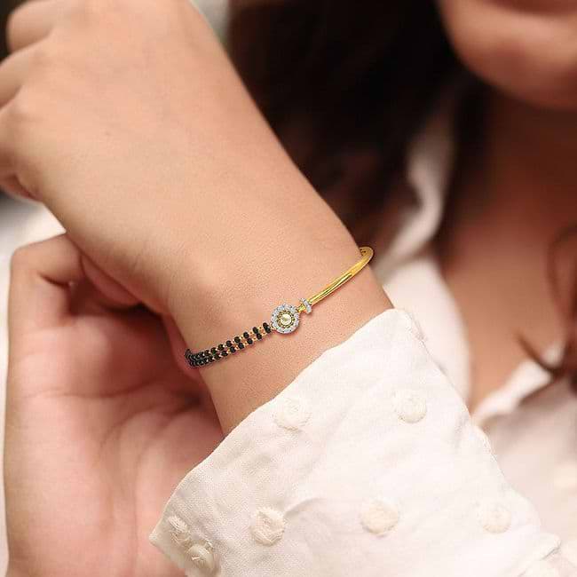 Mangalsutra bracelet buy online clearance