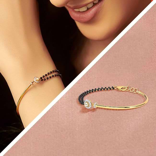 Tanishq mangalsutra bracelets hot sale