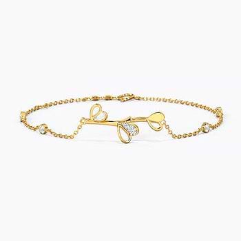 Adorable Clover Diamond Bracelet