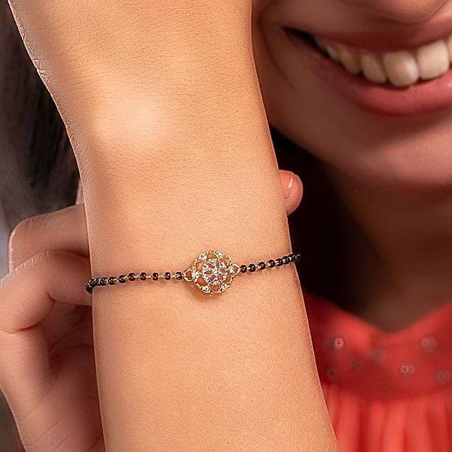 Hand mangalsutra bracelet online discount