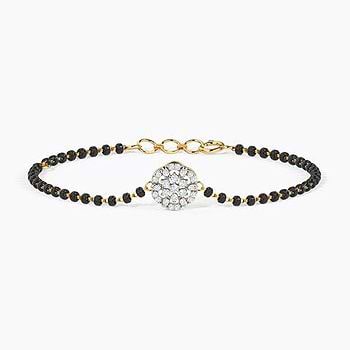 Sitara Diamond Mangalsutra Bracelet