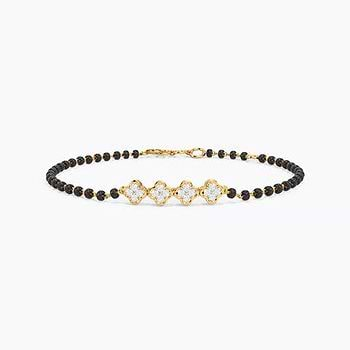 Eshani Diamond Mangalsutra Bracelet