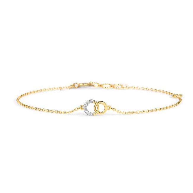 Diamond bracelet caratlane on sale