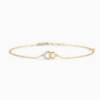 Eternally Linked Diamond Chain Bracelet 