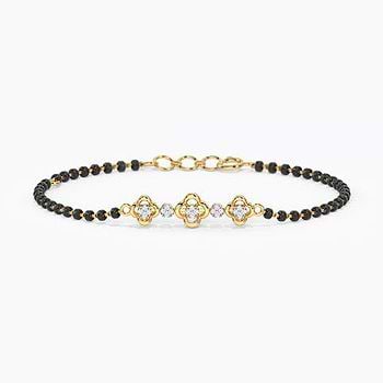 Saranya Diamond Mangalsutra Bracelet