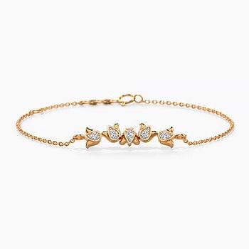 Aurena Tulip Diamond Bracelet