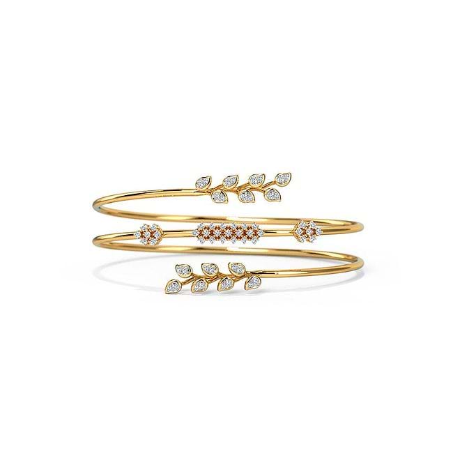 Floral diamond bracelet shop