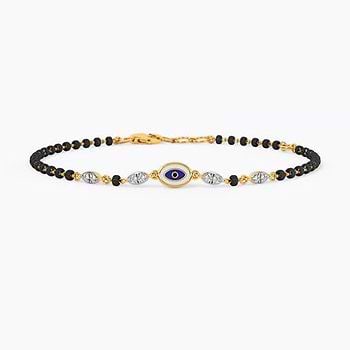 Elvina Evil Eye Mangalsutra Bracelet
