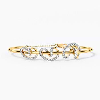 Glacial Elegance Diamond Bracelet