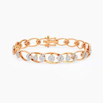 Gleamira Diamond Chain Bracelet