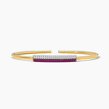 Color Line Gemstone Bracelet