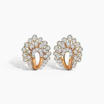 Giannica Diamond Hoop Earrings